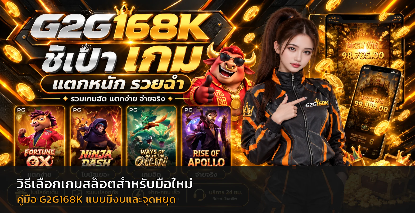 G2G168K วิธีเลือกเกมสล็อตสำหรับมือใหม่